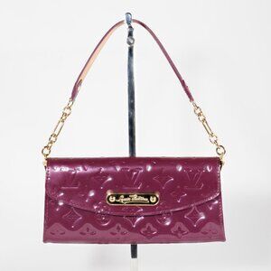 Louis Vuitton Sunset Boulevard Vernis Patent Leather Clutch Bag
